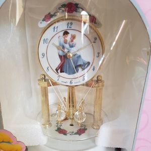 Disney Cinderella anniversary mantle clock